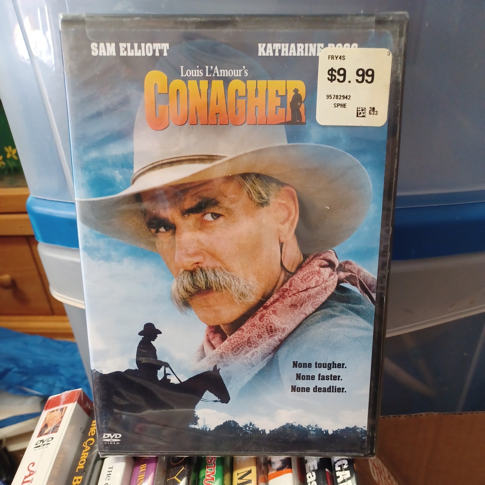 CONAGHER (DVD, 1991 New / Sealed) “None Tougher. None Faster. None Deadlier”