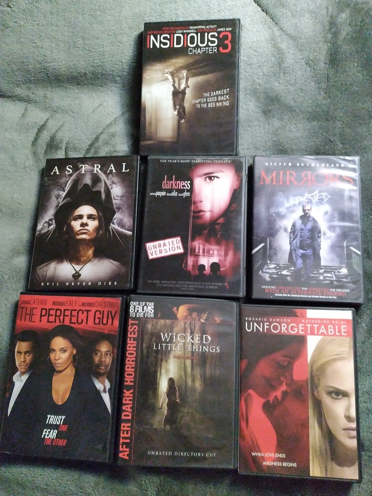 Horror Movie DVD Lot – 7 DVD Lot