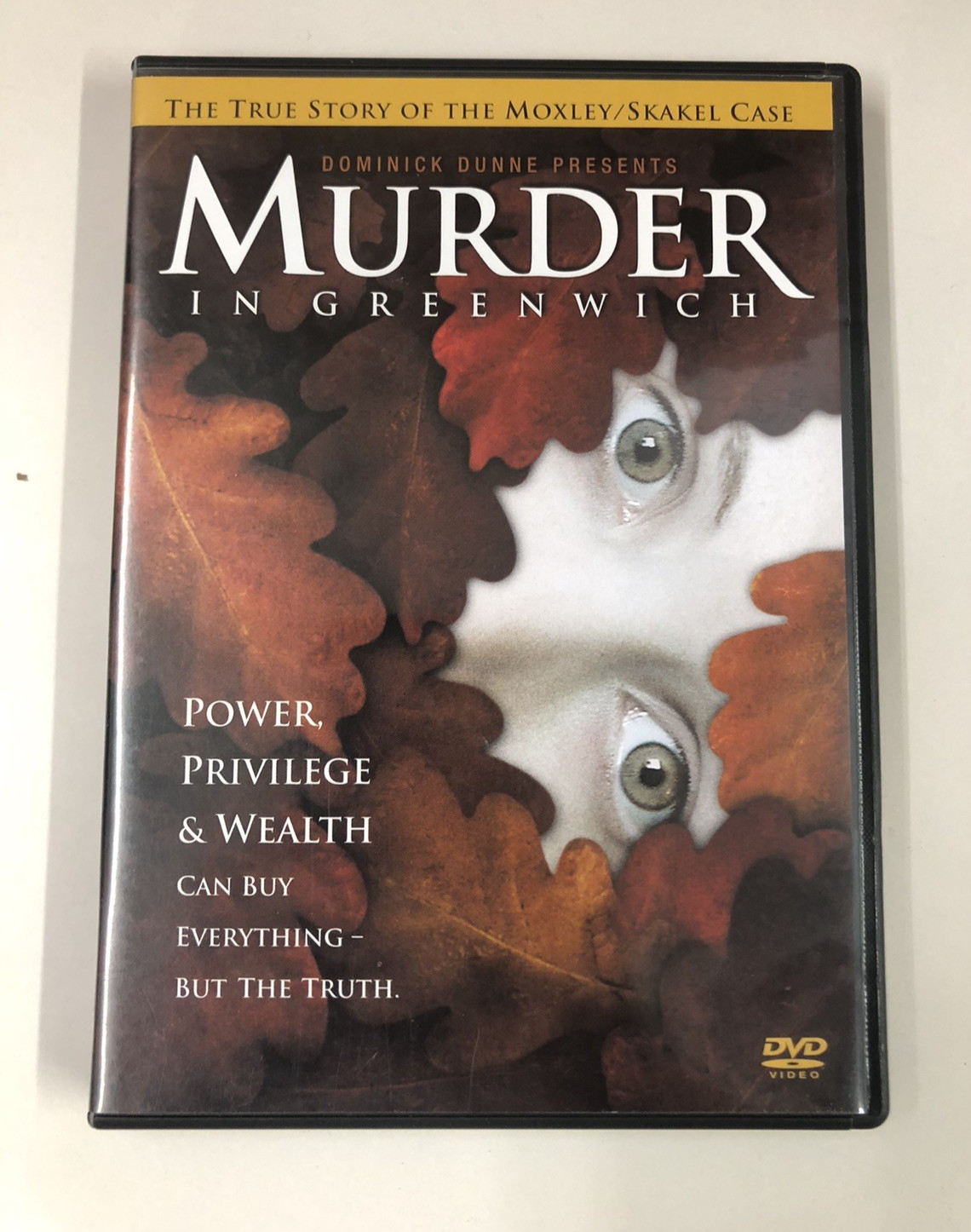 Murder in Greenwich (DVD, 2002) Christopher Meloni W/ insert Good OOP