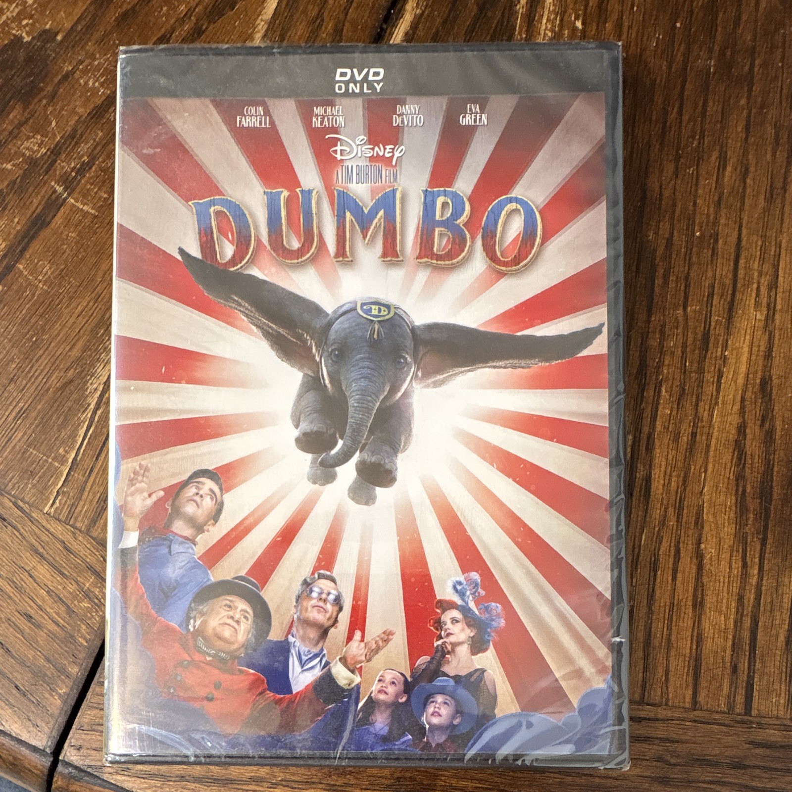 Disney Dumbo DVD (2019) PG Widescreen Tim Burton NTSC 1.85:1 Sub EN/ES/FR