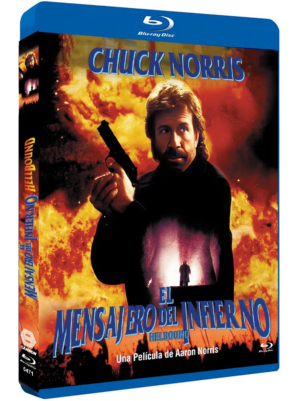 HELLBOUND (1994) Chuck Norris Blu-Ray NEW (Spanish Package/English Audio)