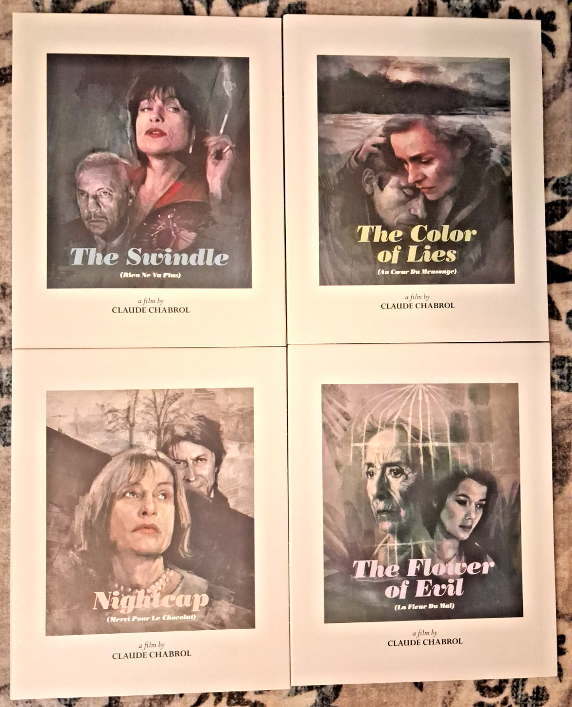 Twisting the Knife: Four Films by Claude Chabrol (Blu-ray, 1997) Arrow Video set