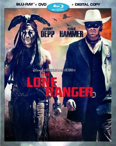 The Lone Ranger (Blu-ray + DVD + Digital Copy) – Blu-ray – GOOD