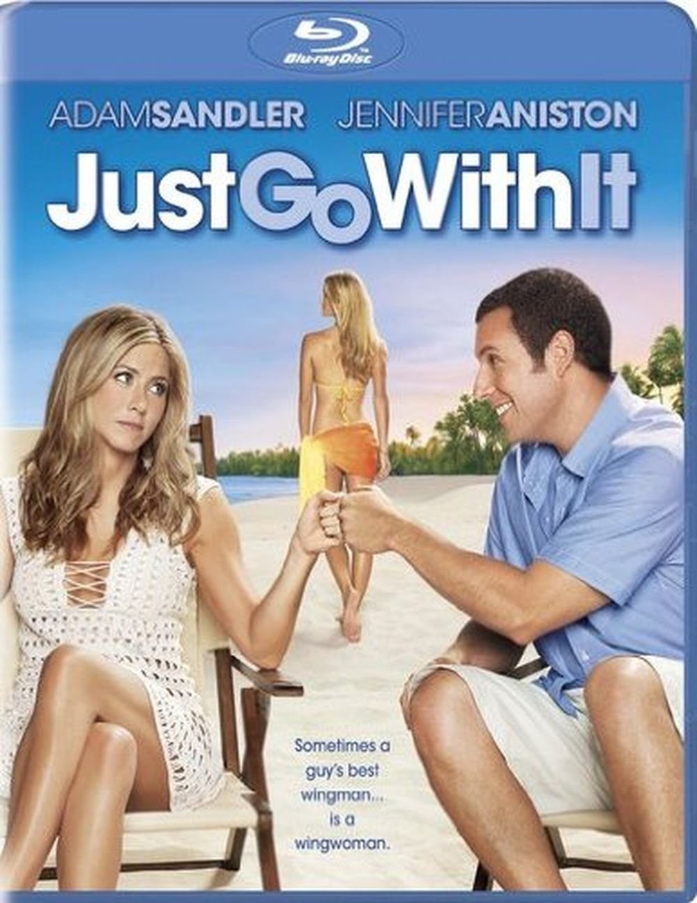 Just Go with It [SDH] (Blu-ray, 2011, Widescreen) Adam Sandler/Jennifer Aniston!
