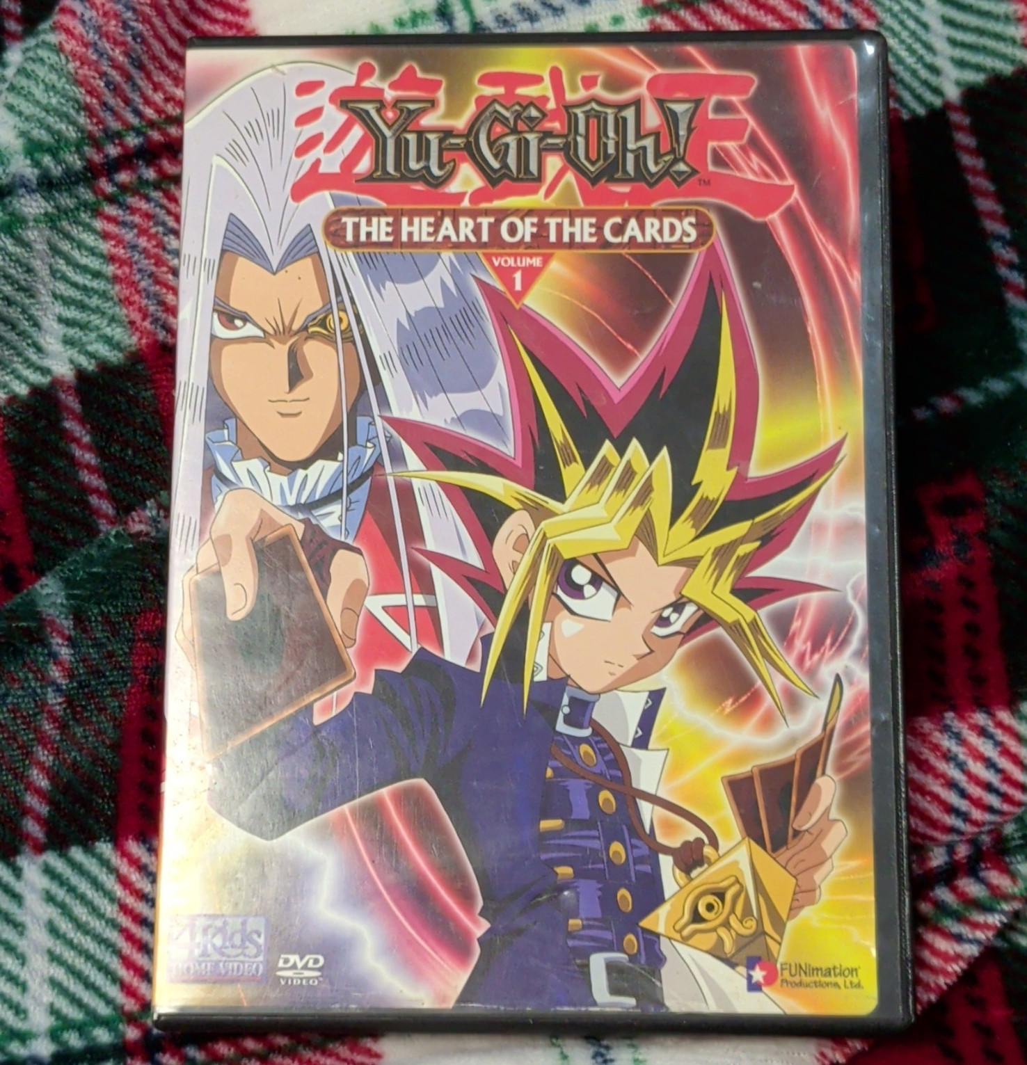 Yu-Gi-Oh! The Heart of the Cards Vol. 1 DVD FUNimation 1996 60 Min