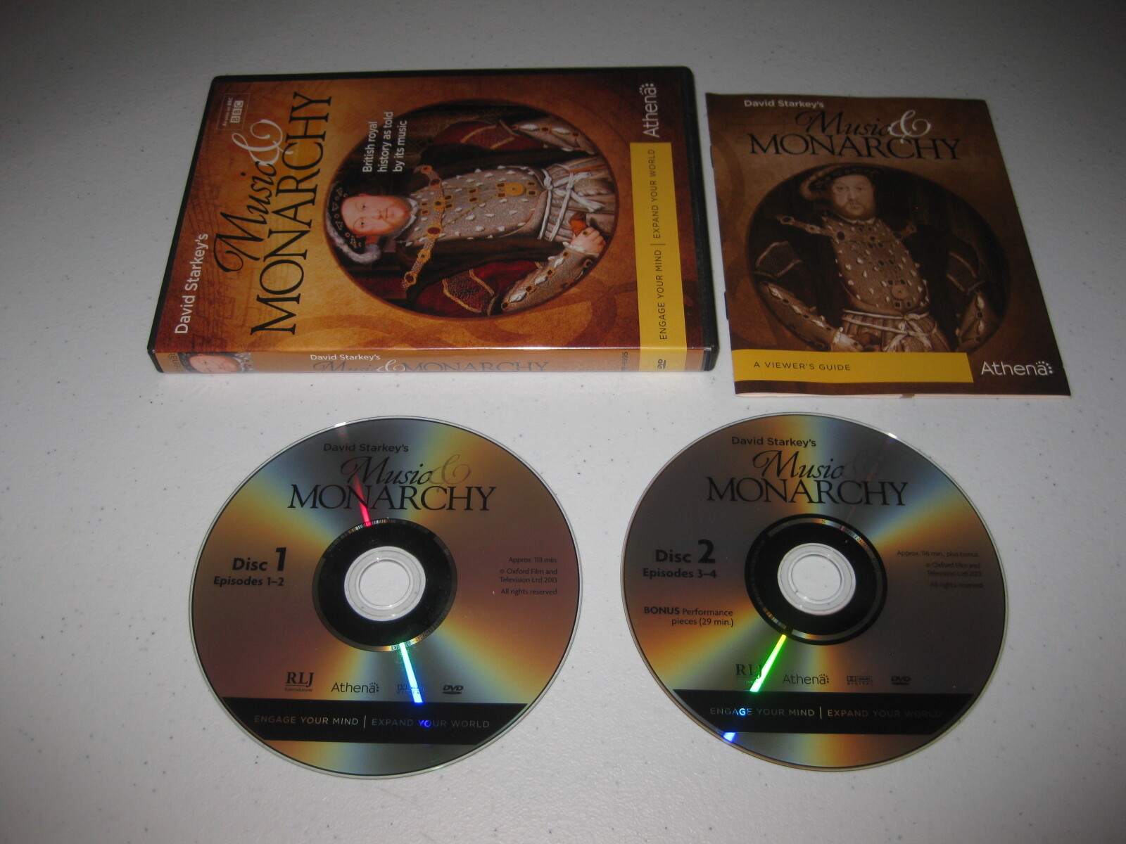 David Starkey’s Music & Monarchy (2013) – DVD Region 1 (US & Canada)