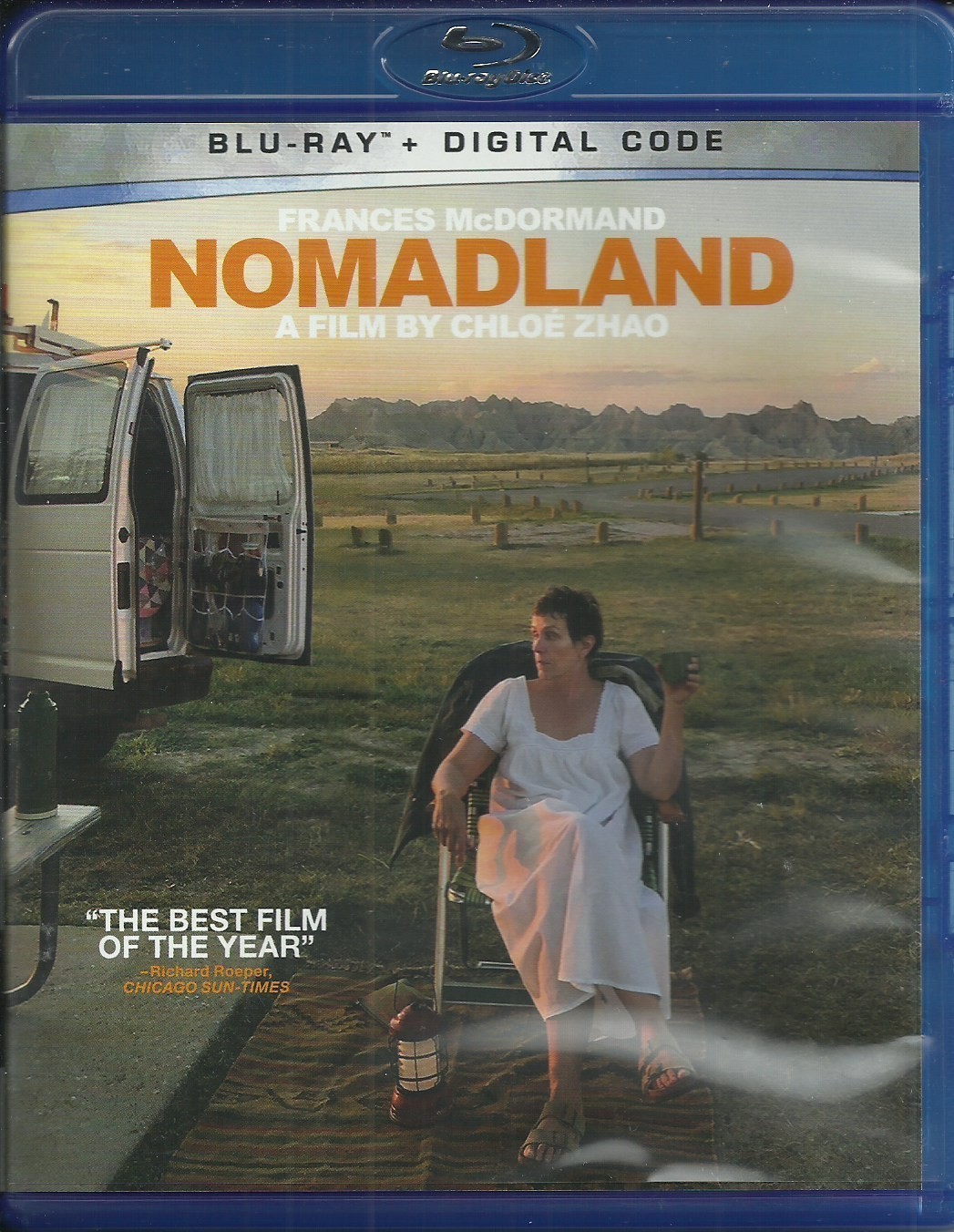Nomadland (Blu-Ray, 2021) Frances McDormand Chloe Zhao No Digital