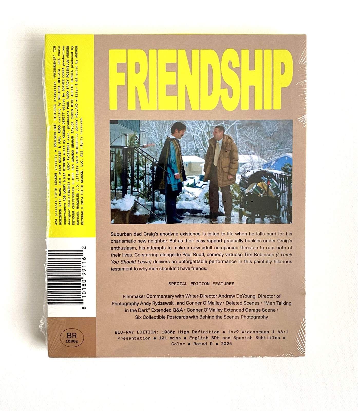 Friendship [Blu-ray] A24 BRAND NEW!