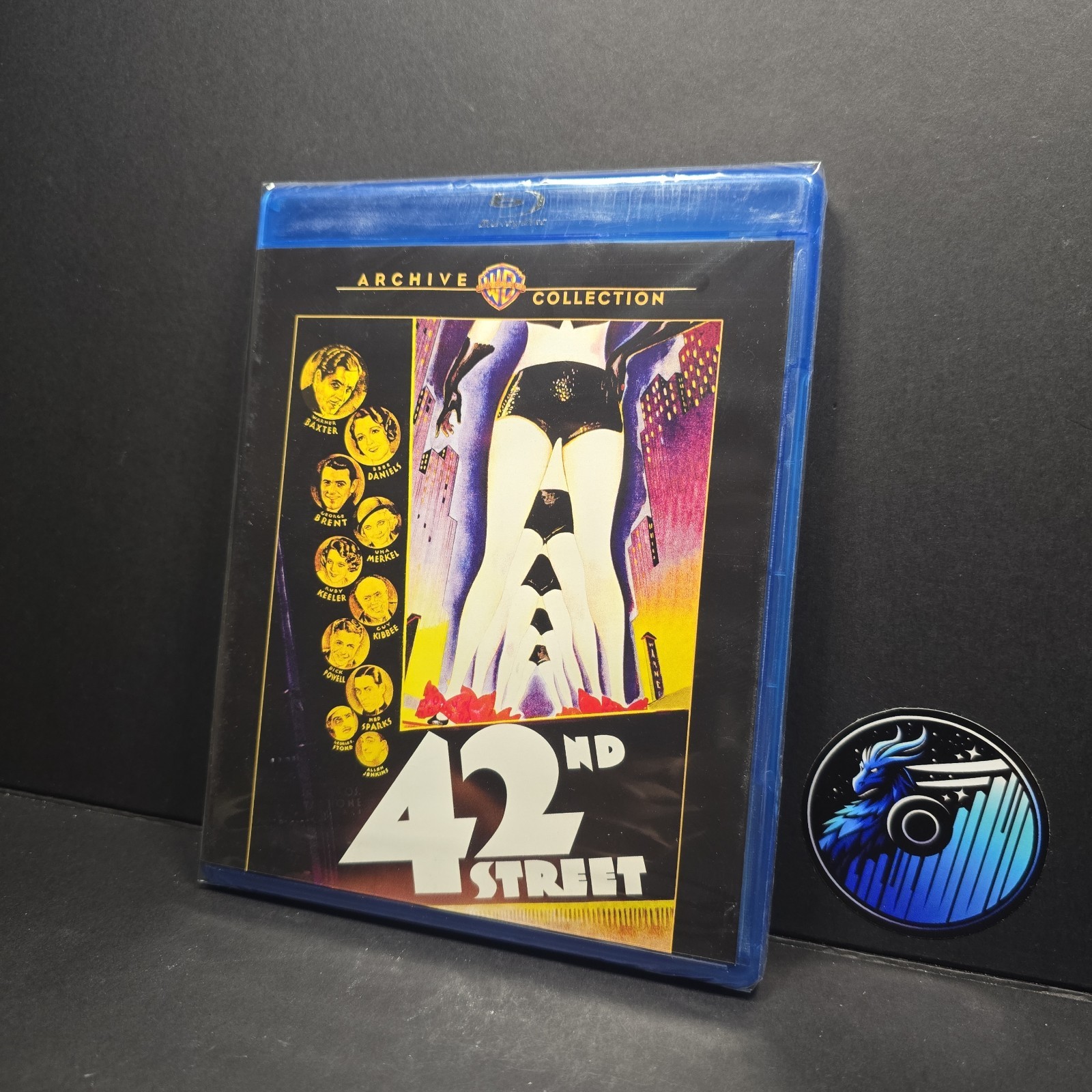 42nd STREET (NEW Blu-ray) SEALED 1933 Keeler Powell Busby Berkeley Ginger Rogers