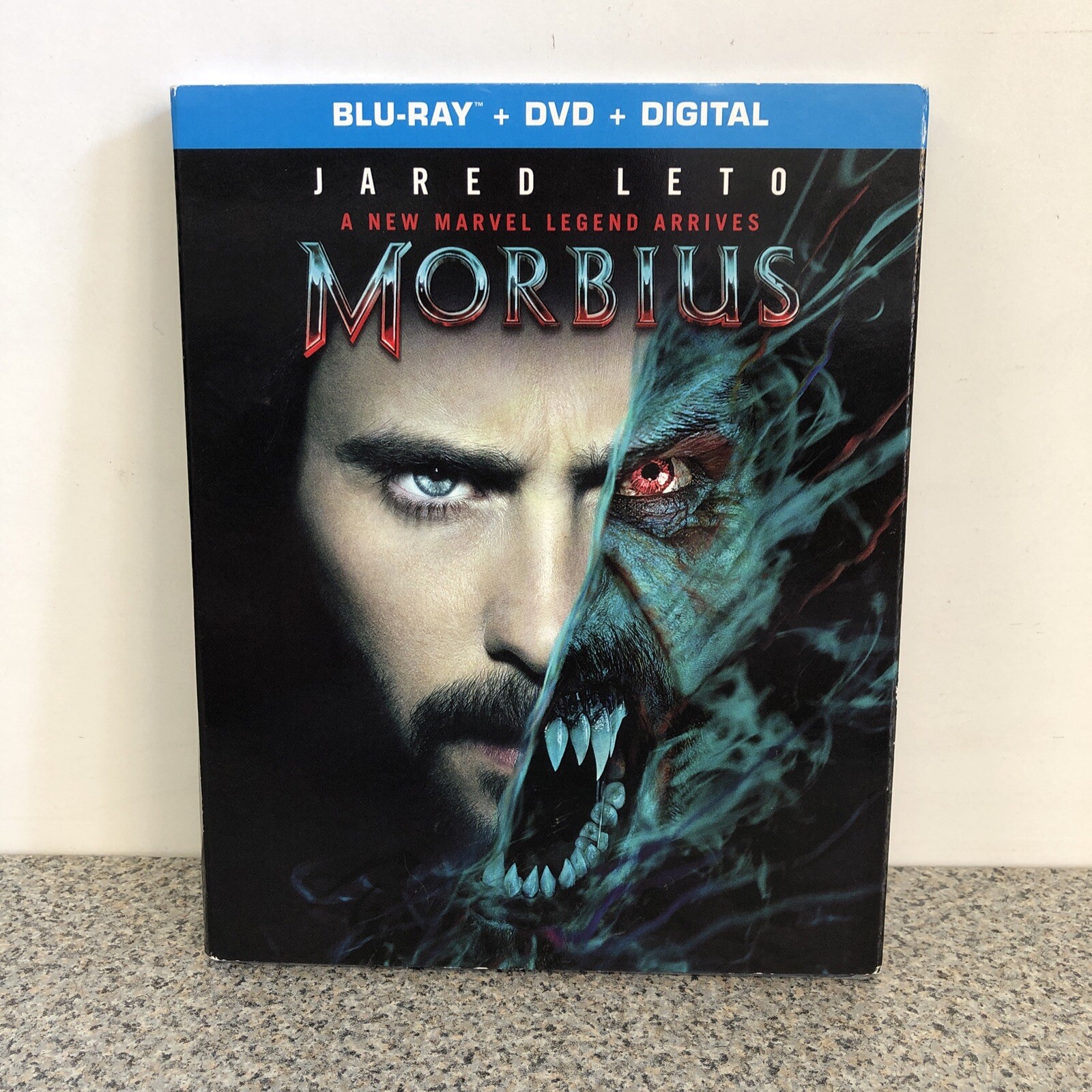 Morbius Blu-ray +DVD +Digital With Slip Cover Brand New Sealed￼