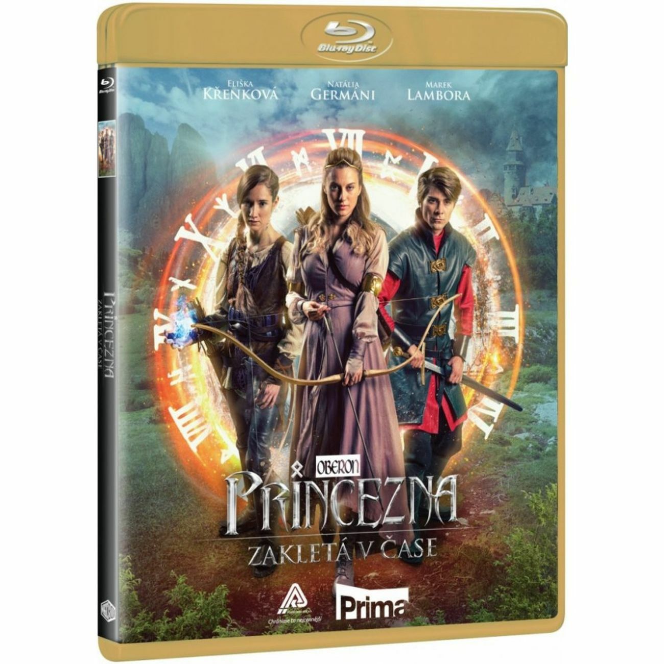 Blu Ray Princess Lost in Time 2020 Audio Czech + English 5.1, SUB CZ + EN