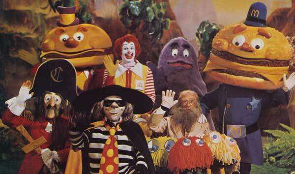 Classic McDonaldland TV Commercials – 1970’s – dvd – approx. running time:100min