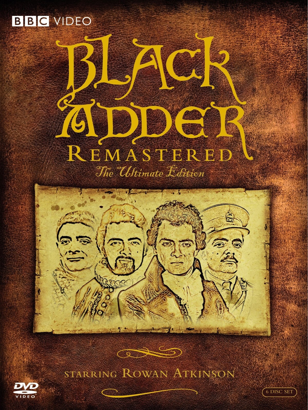 Blackadder Remastered – The Ultimate Edition DVD Rowan Atkinson NEW