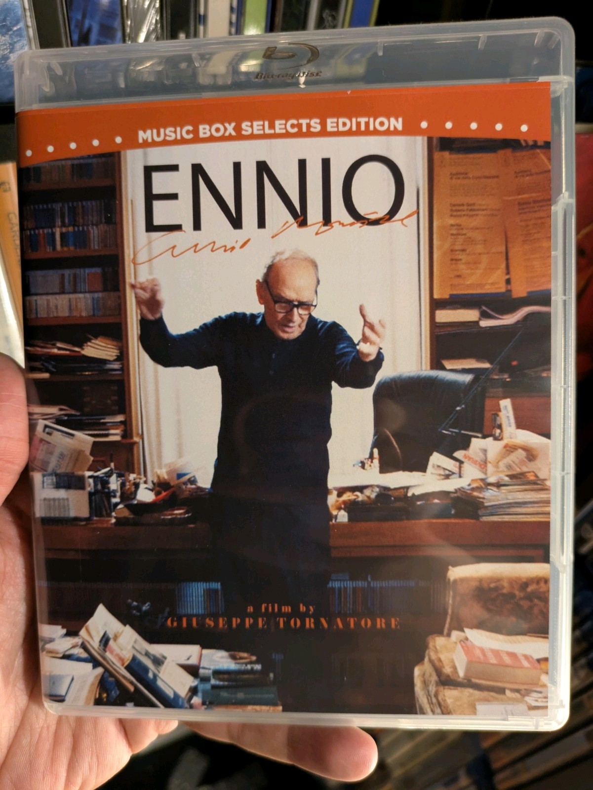 Ennio (Bluray 2021)/Vinegar Syndrome X Music Box Films/ With OOP Slipcover
