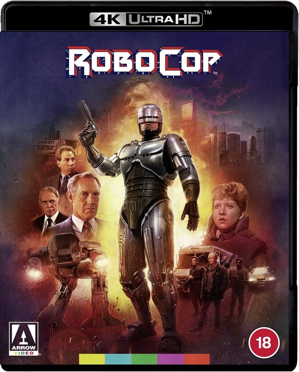 ROBOCOP (1987) Director’s Cut 4K UHD Blu-Ray BRAND NEW Free Ship