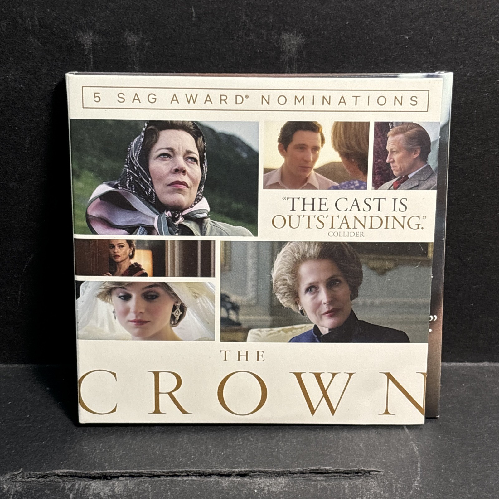 THE CROWN: SEASON 4 (2020) 3DVD Awards Screener OLIVIA COLMAN Tobias Menzies