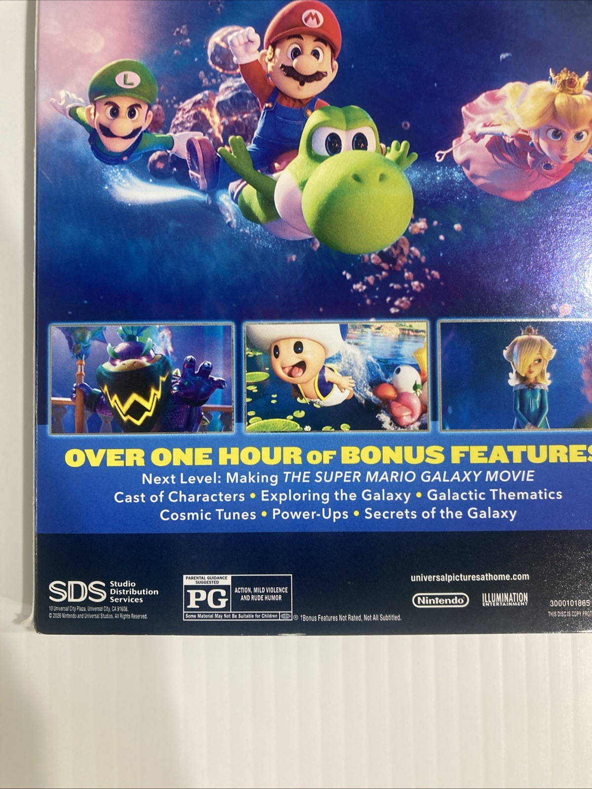 The Super Mario Galaxy Movie DVD NEW Sealed 2026