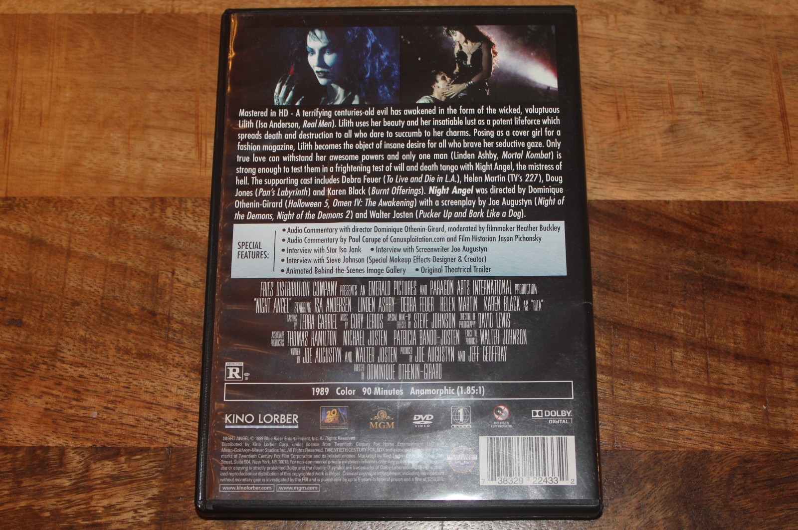 Night Angel (DVD, 2017)