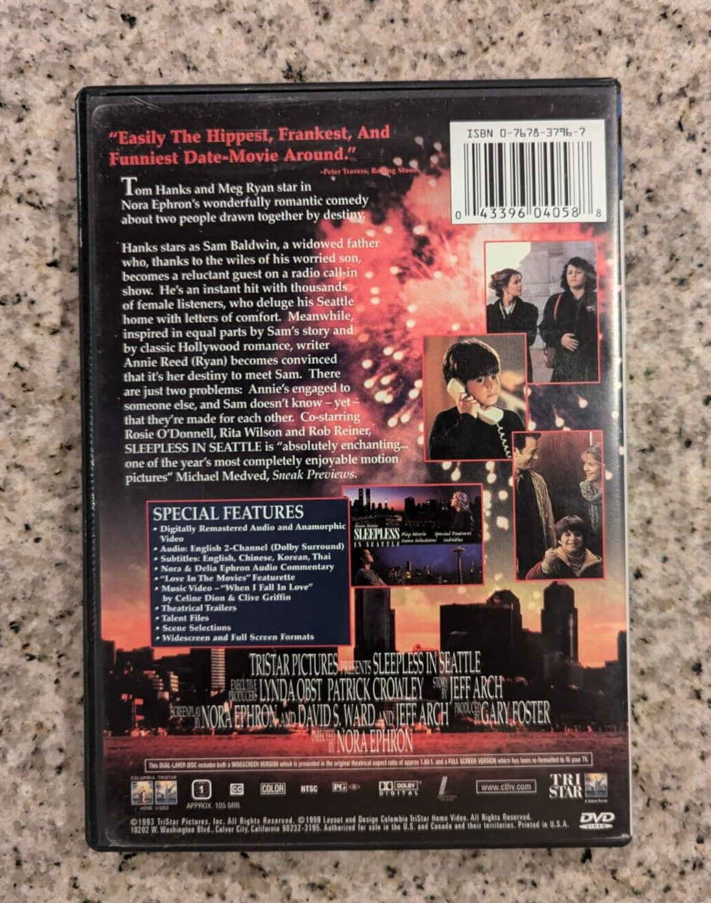 Sleepless in Seattle (Special Edition) – DVD – Very Good – Rob Reiner,Ross Mali