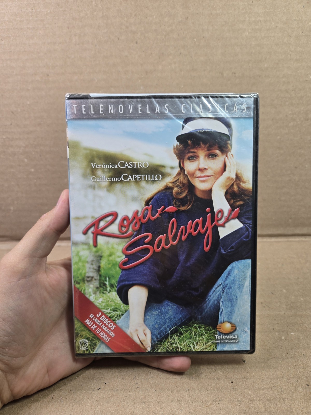 Rosa Salvaje (DVD, 2007, 3-Disc Set) Spanish Telenovelas Clasicas Brand New