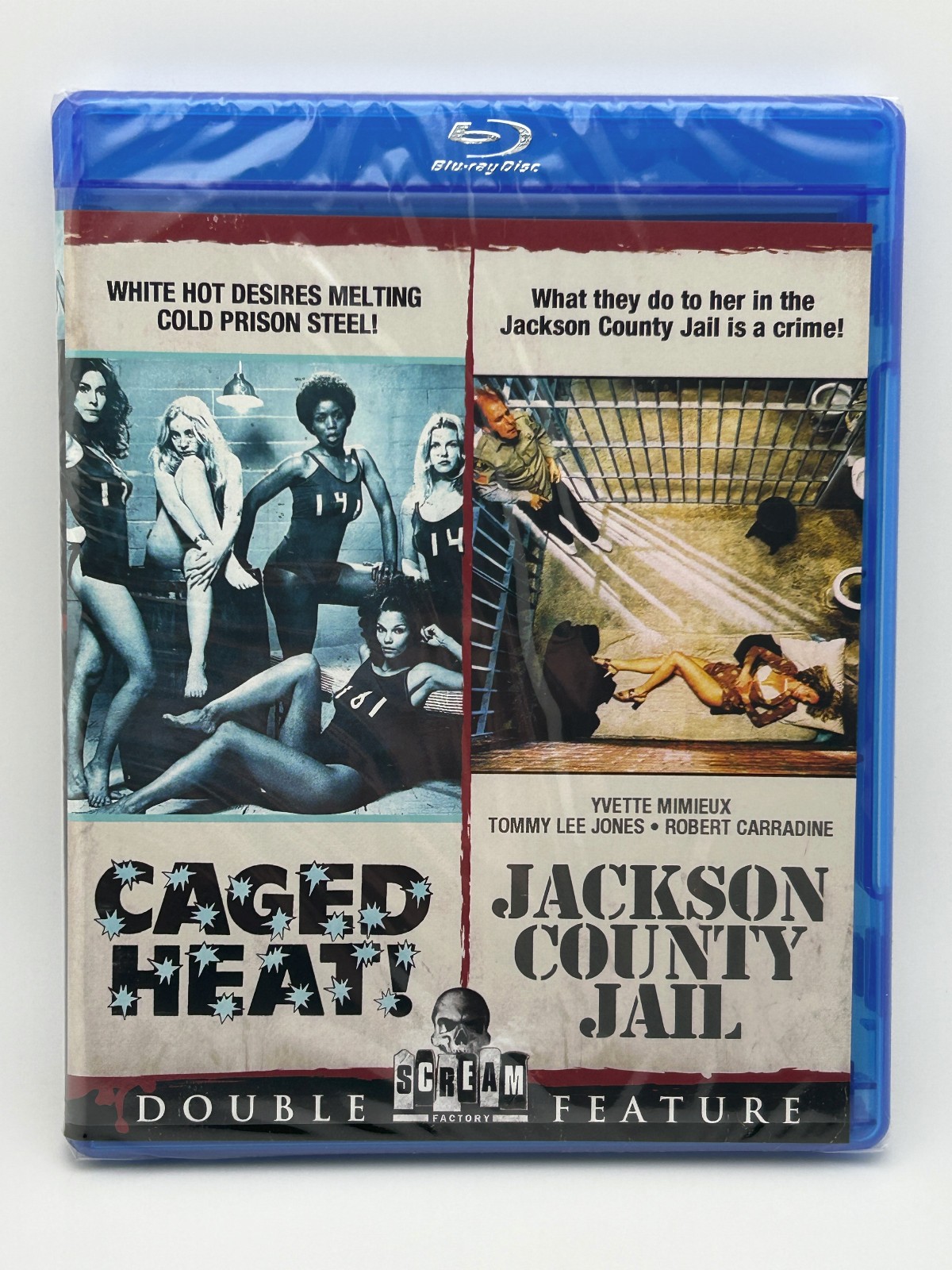 Caged Heat / Jackson County Jail Blu-ray Scream Factory Double Feature NEW