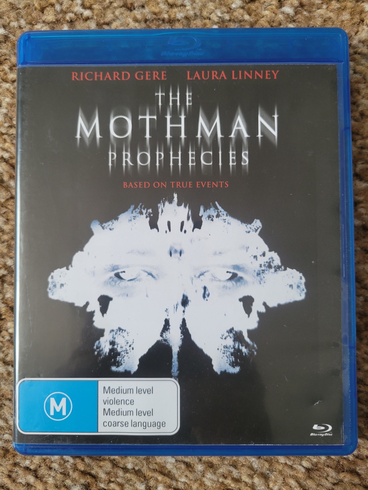 *NO OFFERS* The Mothman Prophecies (2002) Blu-ray U.S. Compatible Via Vision