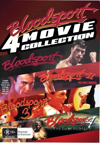Bloodsport: 4 Movie Collection [New DVD] Australia – Import, NTSC Region 0