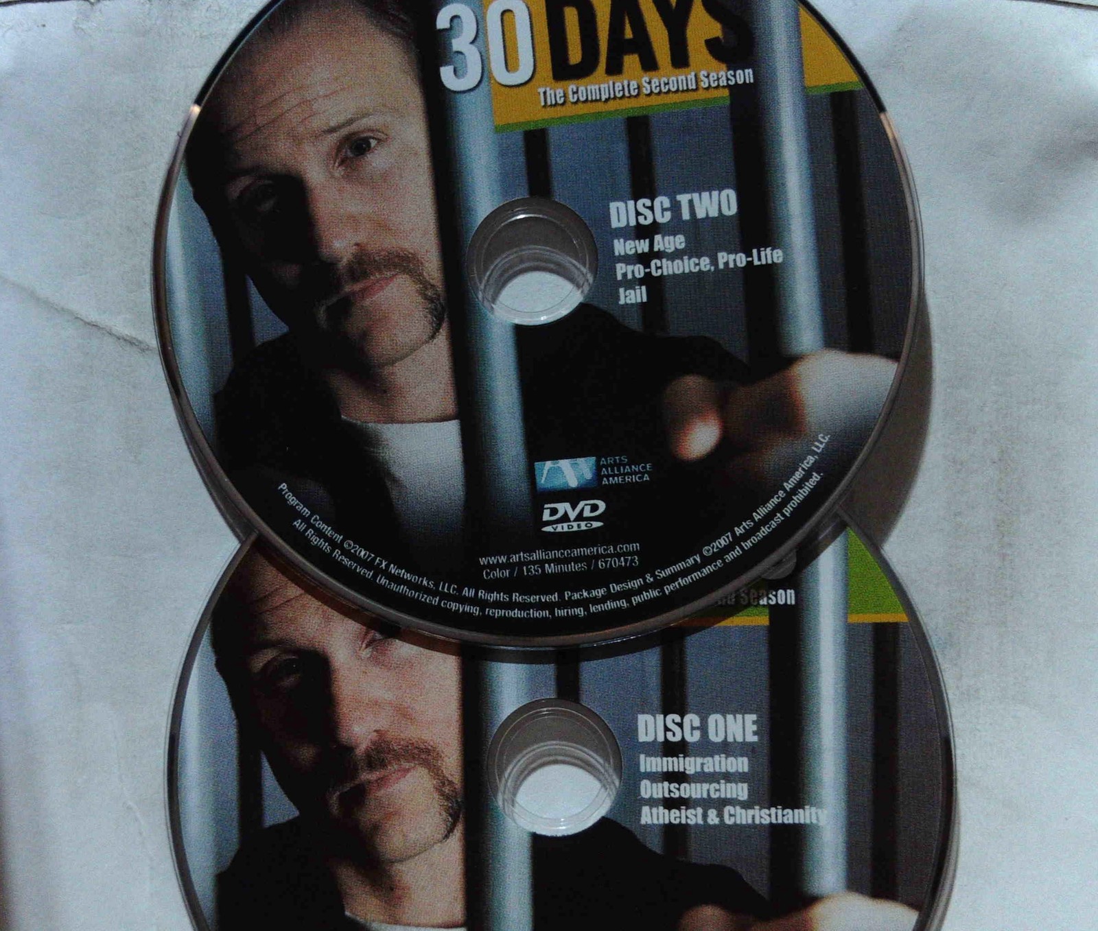 30 Days: The Complete Second Season DVD Morgan Spurlock FX Original Series [VG]