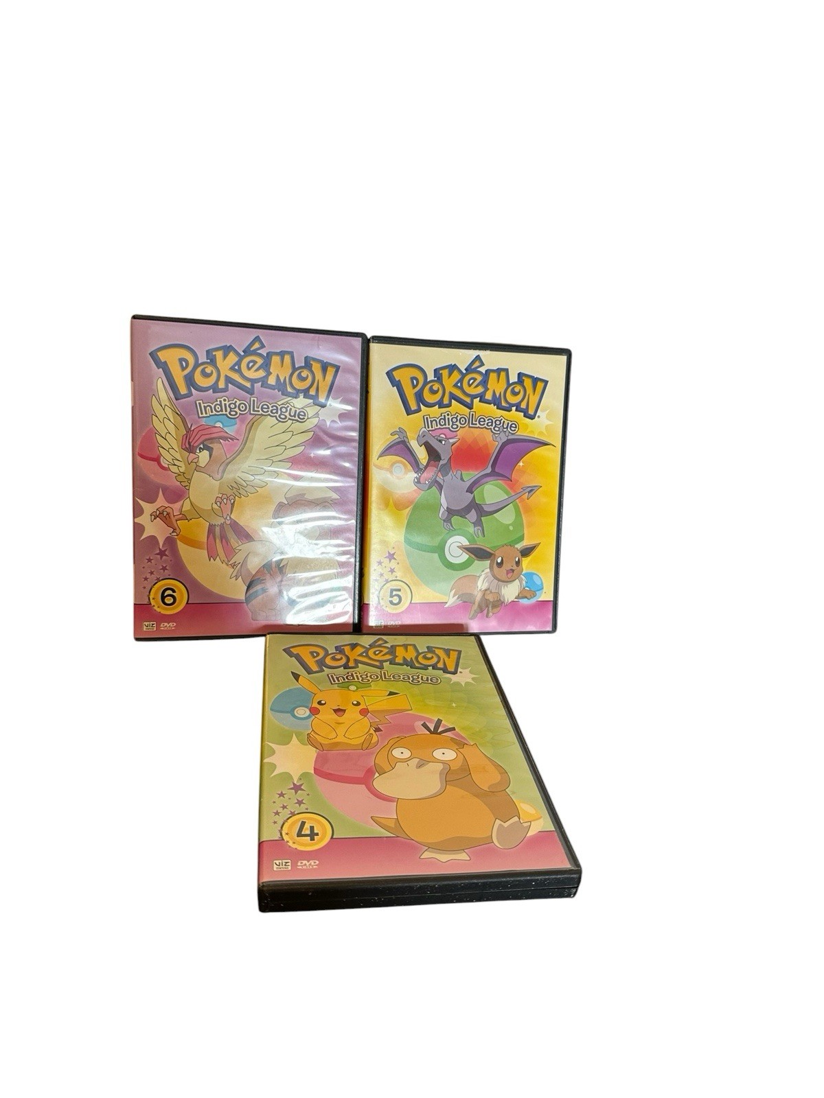 Pokemon Indigo League Set 2 DVD Episodes 27-52 3 Disc Set Season 1