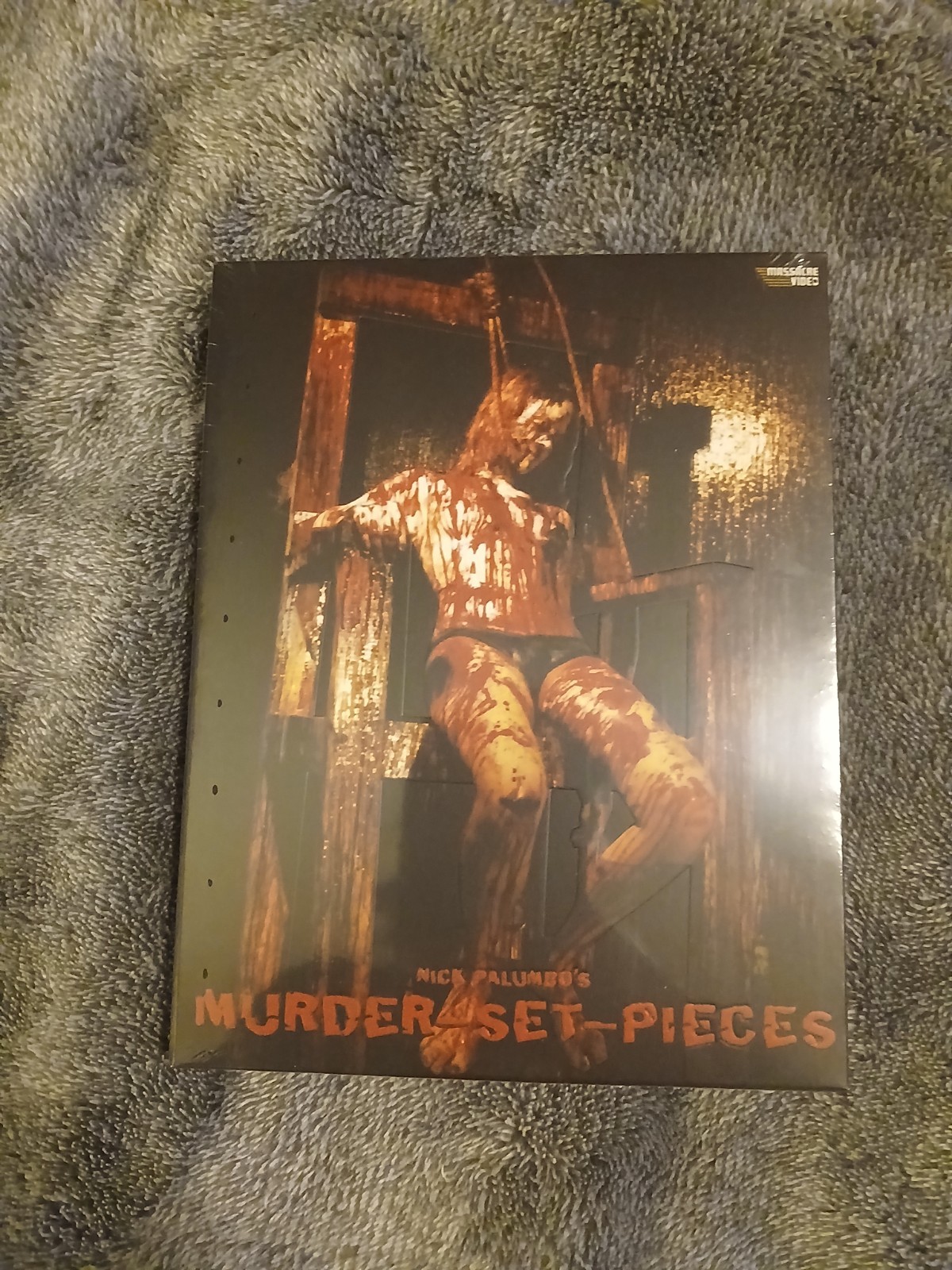 MURDER SET PIECES (2004) blu-ray WITH OOP SLIPCOVER FROM MASSACRE VIDEO