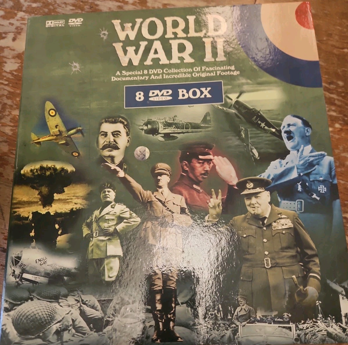 World War II 8 DVD Video Box Set DVD, 2005
