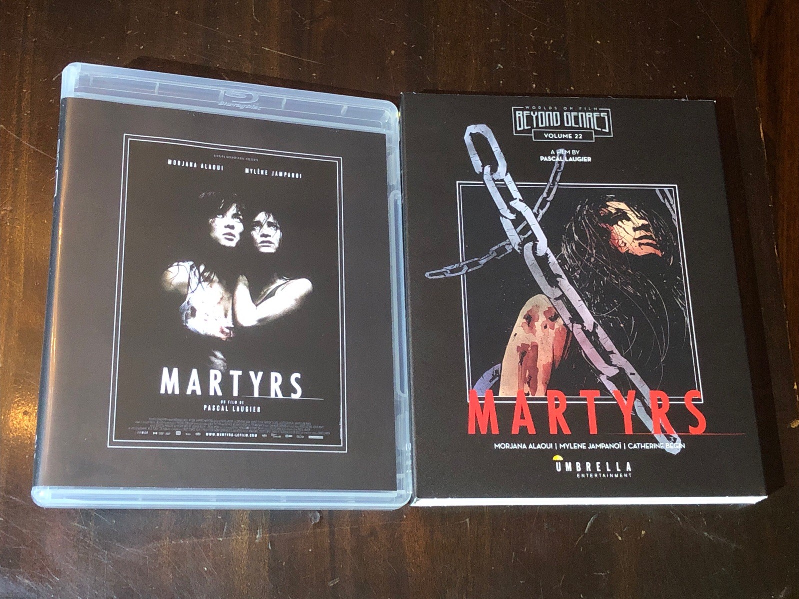 Martyrs 2008 BluRay Beyond Genres 22 OOP Slipcover HARD TO FIND Umbrella Ent.