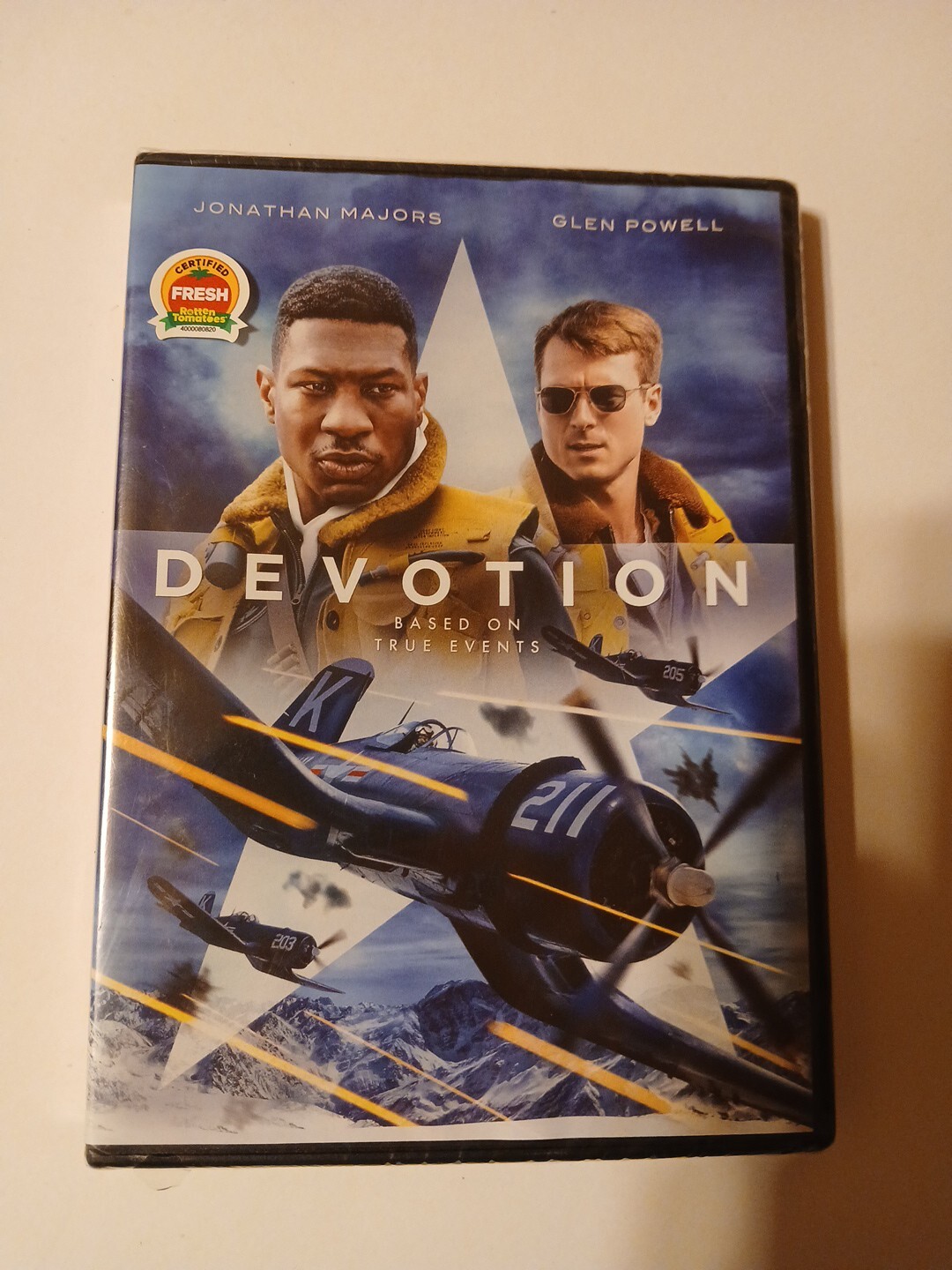 NEW SEALED Devotion (DVD, 2022) US NAVY FIGHTER JETS PLANES JONATHAN MAJORS