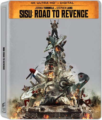 Sisu: Road to Revenge (Steelbook) [New 4K UHD Blu-ray] Ltd Ed, Steelbook, 4K M