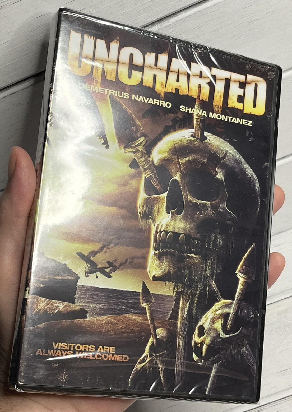 Uncharted DVD 2009 Demetrius Navarro Shana Montanez Frank Nunez Factory Sealed