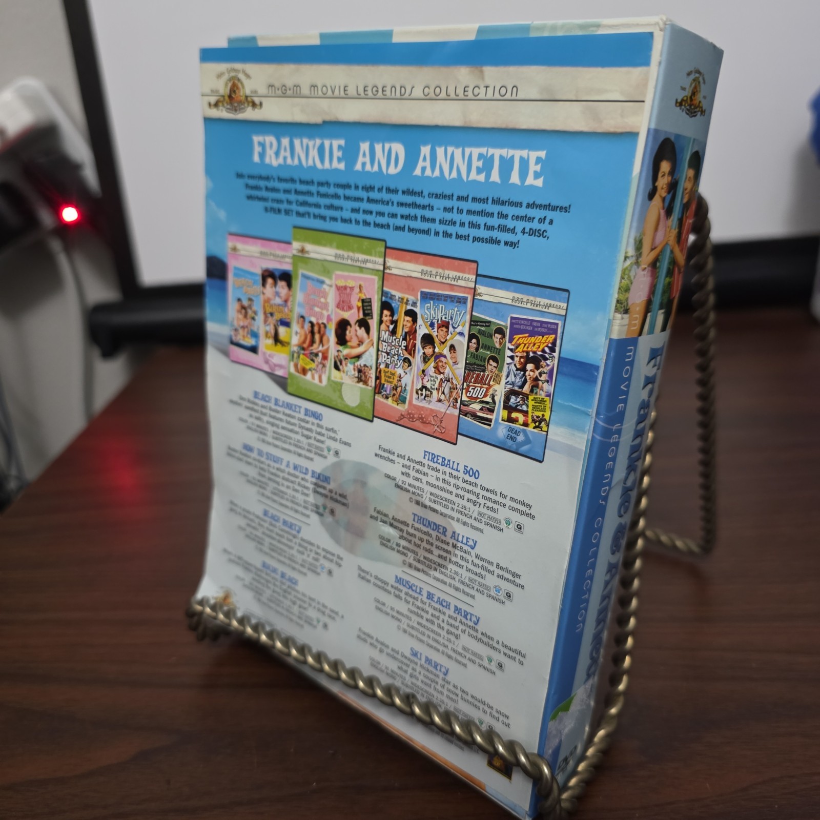 Frankie & Annette MGM Movie Legends Collection 8 Films 4 discs DVD box set