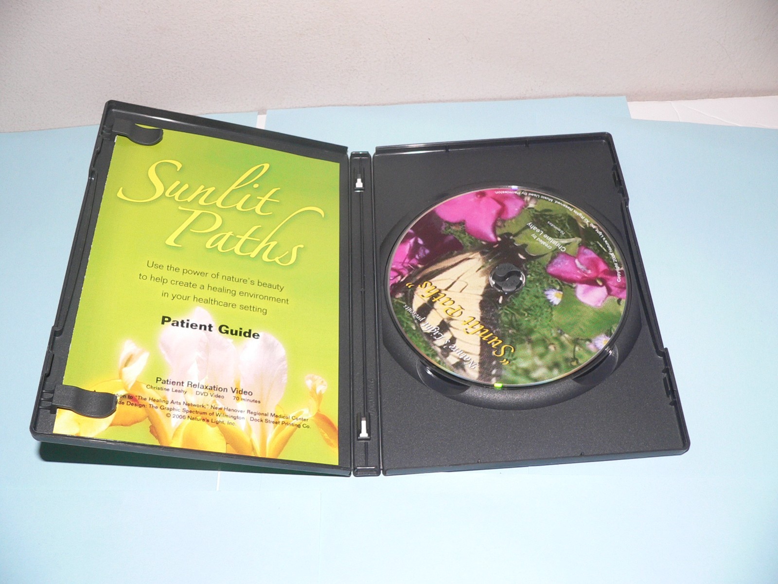 Sunlit Path DVD Patient Relaxation Video Christine Leahy RARE HTF
