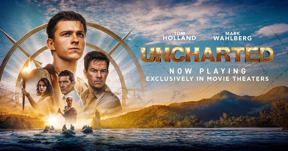 Uncharted (Blu-ray Disc Only, 2022) READ DESC 4 SHIP INFO