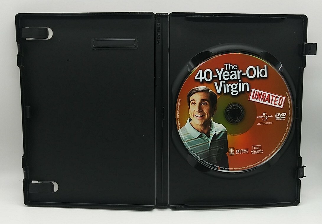 The 40 Year Old Virgin (Unrated) DVD Judd Apatow(DIR) 2005 USED Fast Shipping