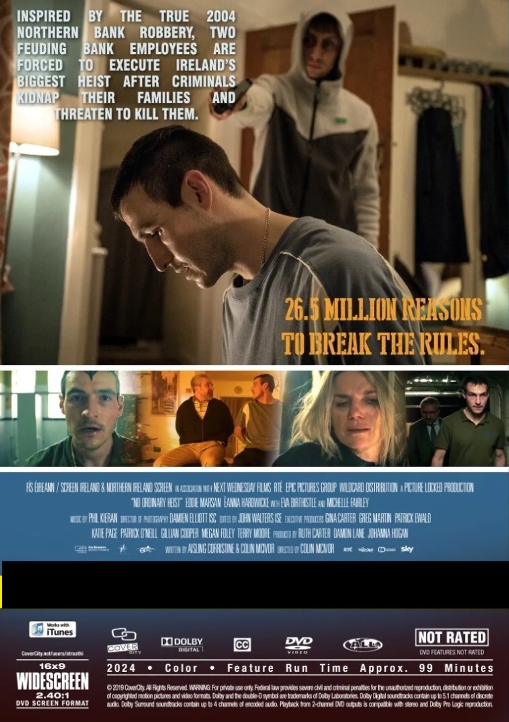 No Ordinary Heist DVD Crime Thriller Drama Movie | English Subt | Region Free