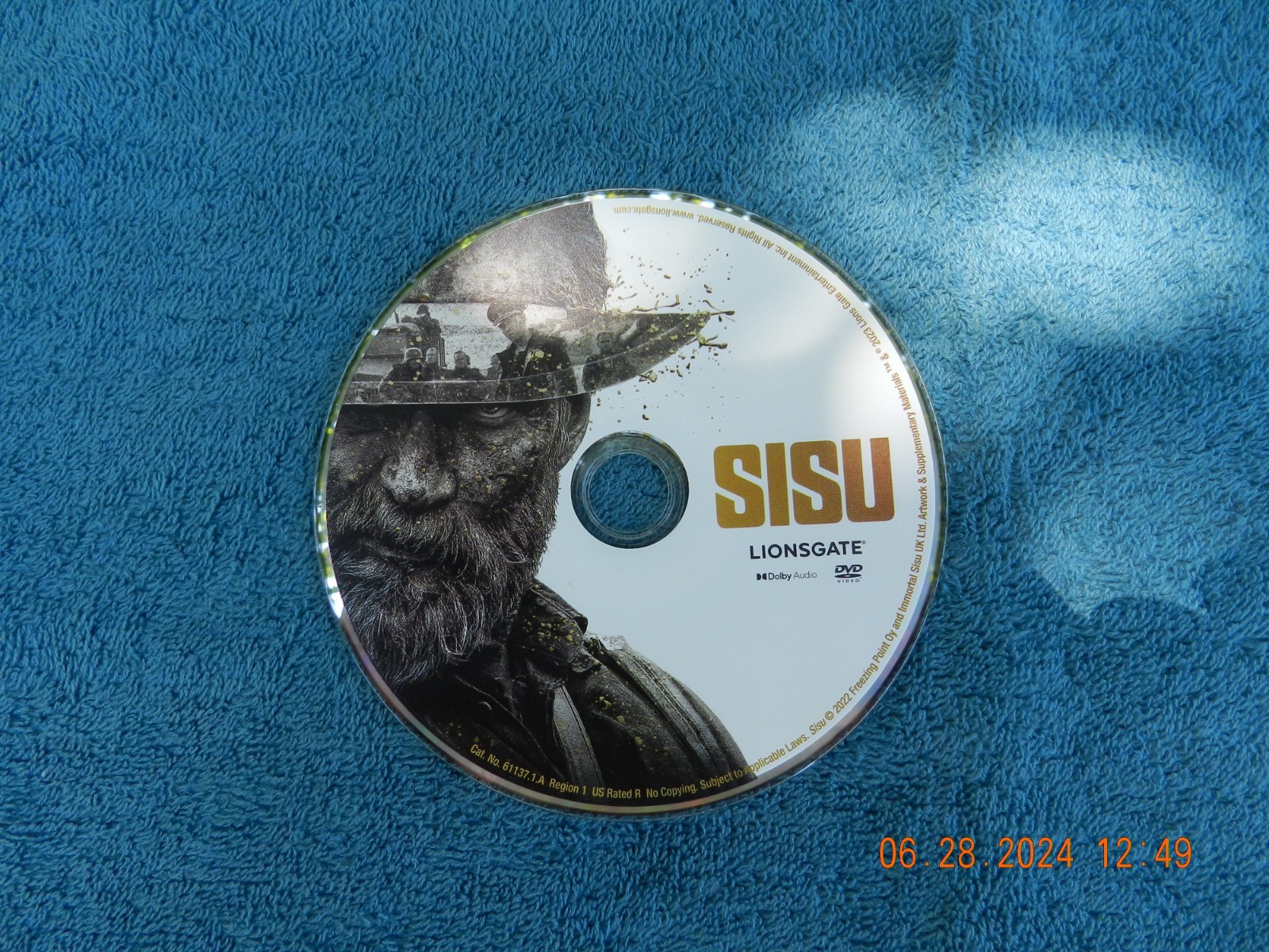 U WON’T B BACK Sisu DVD only Loose Mint