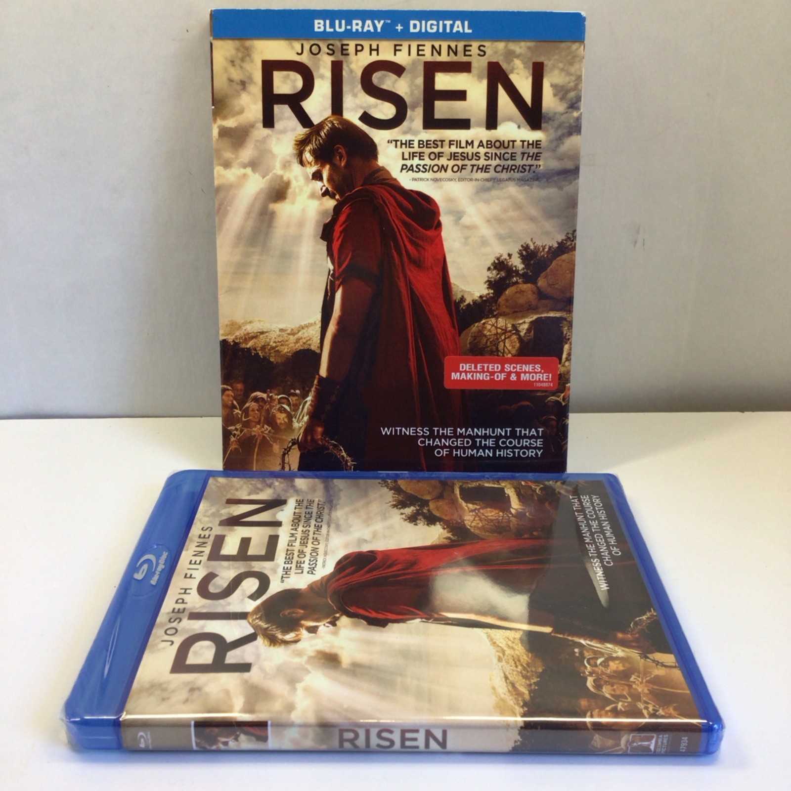 Sony Risen Blu-ray 2016 PG-13 Joseph Fiennes Tom Felton 107 Min