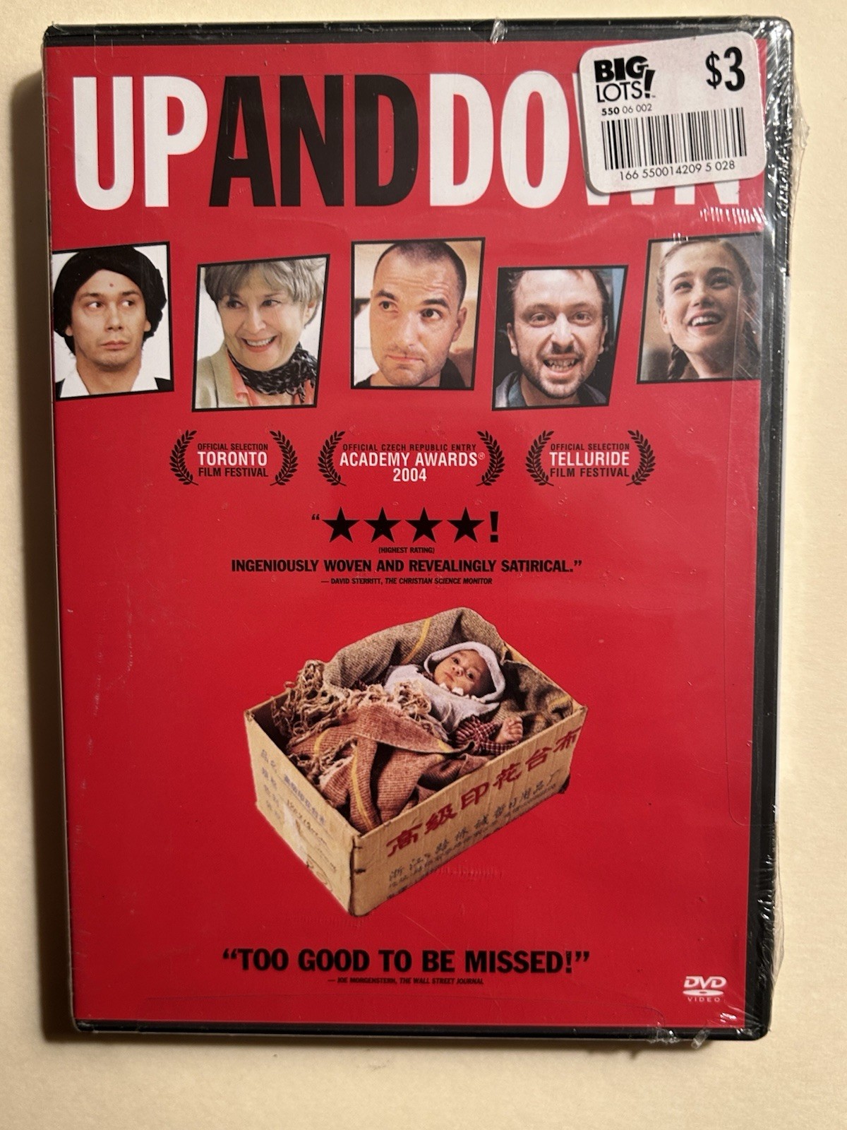 DVD – Factory Sealed/New – UP AND DOWN (Language:Czech 5.1, Subtitles English)