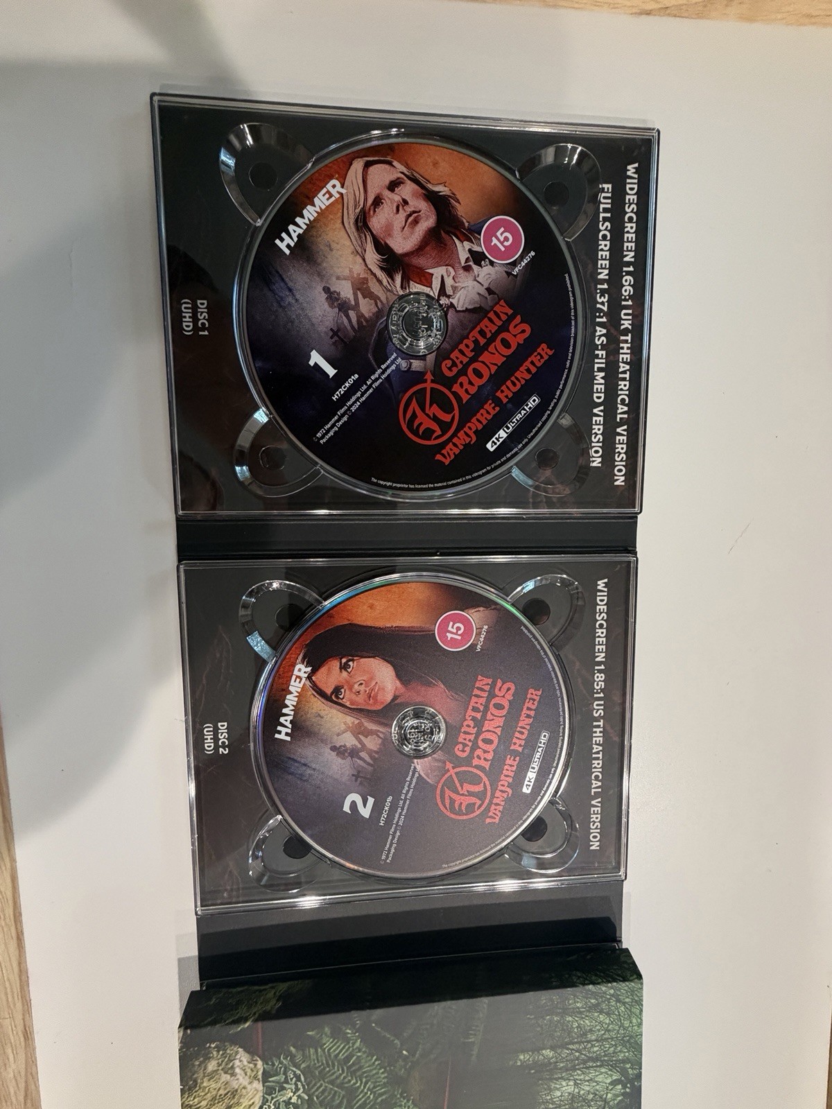 Captain Kronos: Vampire Hunter Limited Edition (4K/Blu-ray, 2025, 5-Disc) Hammer