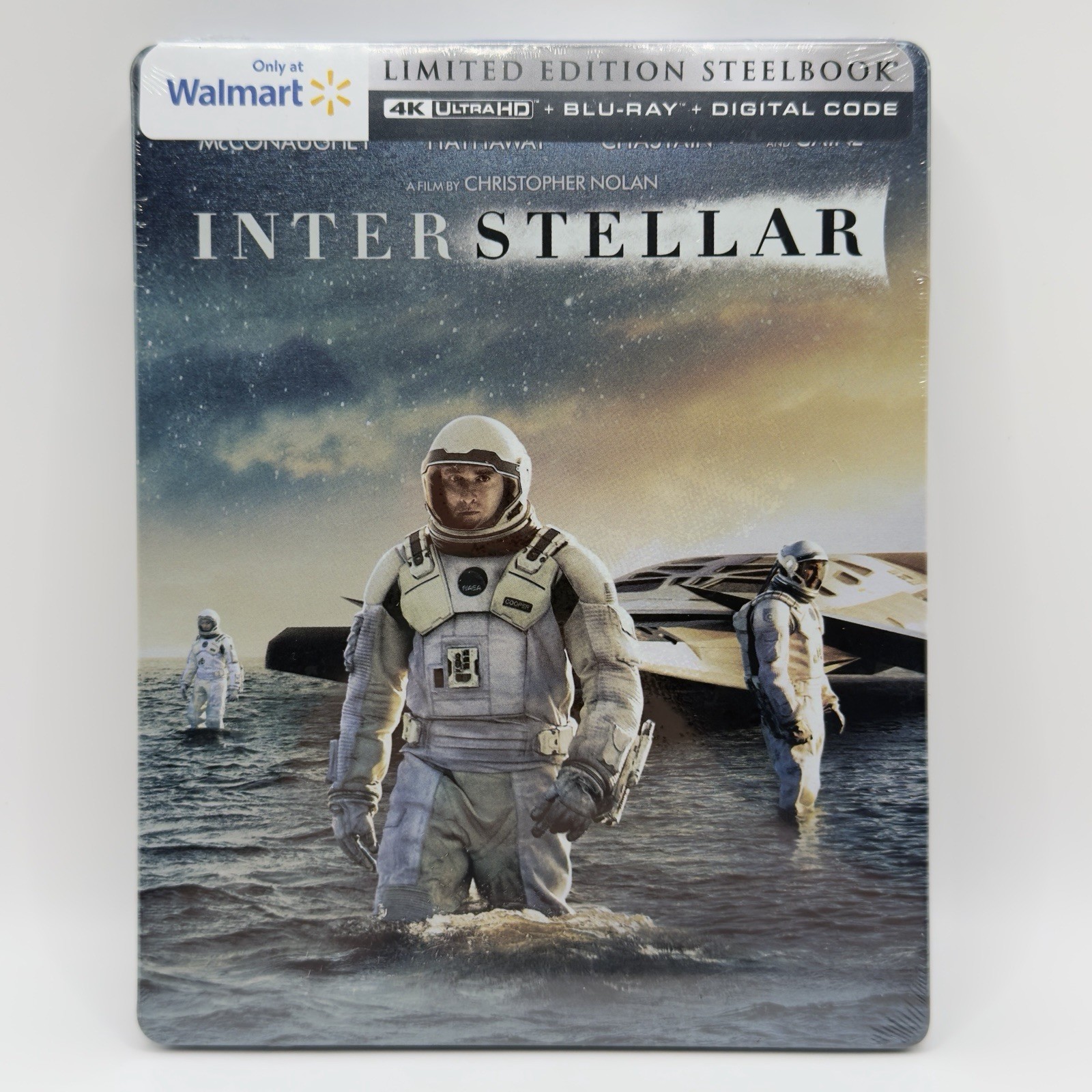 Interstellar Limited Edition Steelbook 4K Ultra HD Blu-ray Factory Sealed New