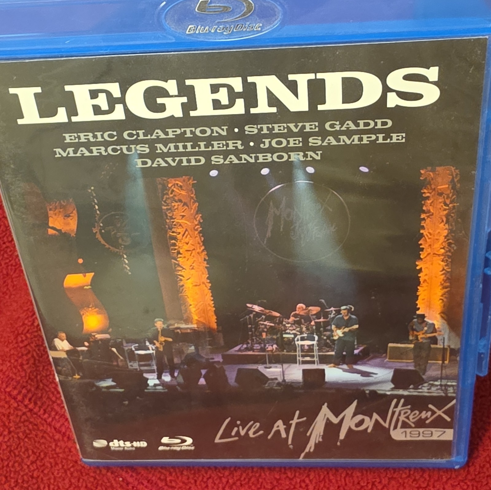 Legends Live at Montreux 1997 Blu-ray Eric Clapton David Sanborn 107 Min