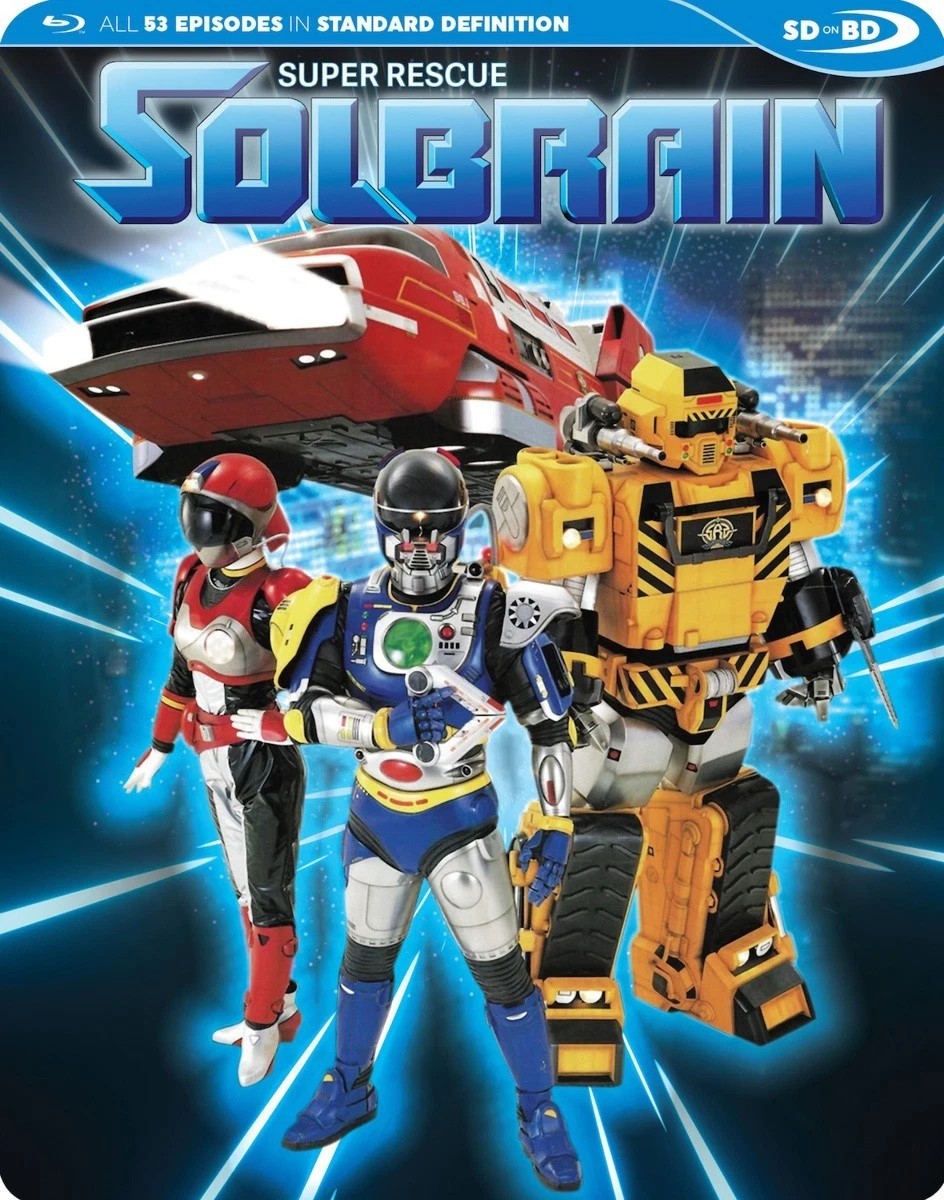 Super Rescue Solbrain Complete TV Series BLURAY (Live Action)