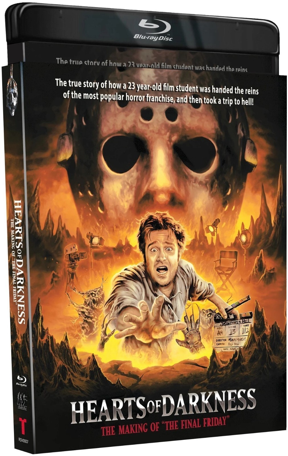 Hearts of Darkness The Making of the Final Friday Slip Cover 2025 Synapse Films