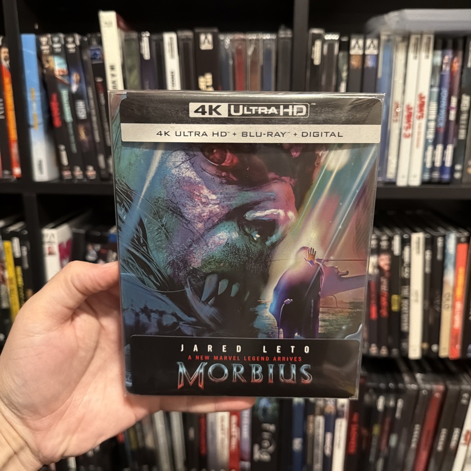 ⭐ Morbius Steelbook (4K UHD + Blu-ray) Best Buy Exclusive * OOP * Marvel