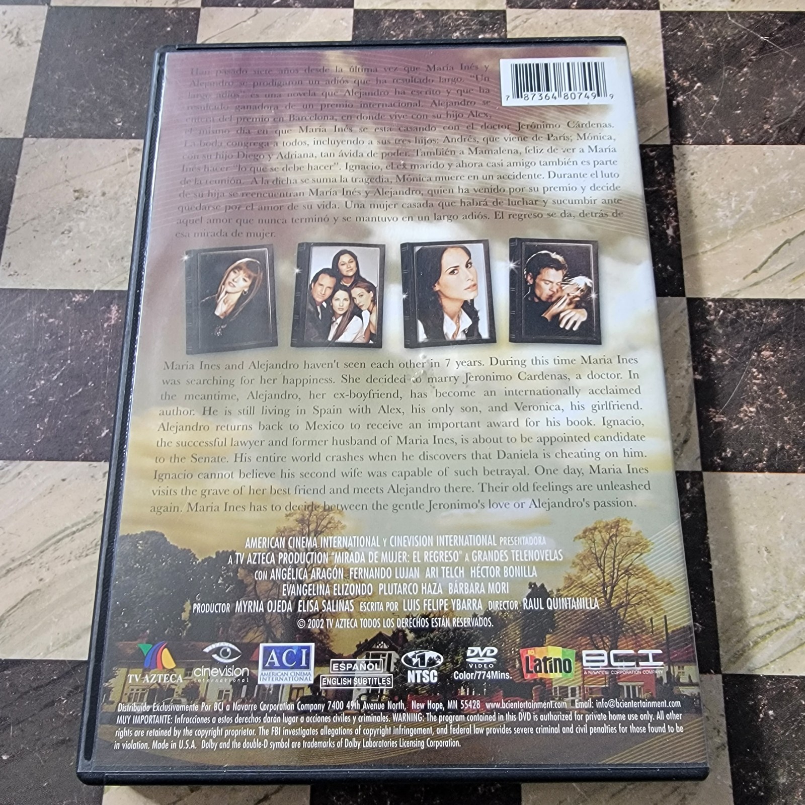Mirada De Mujer El Regreso (DVD, 2002)